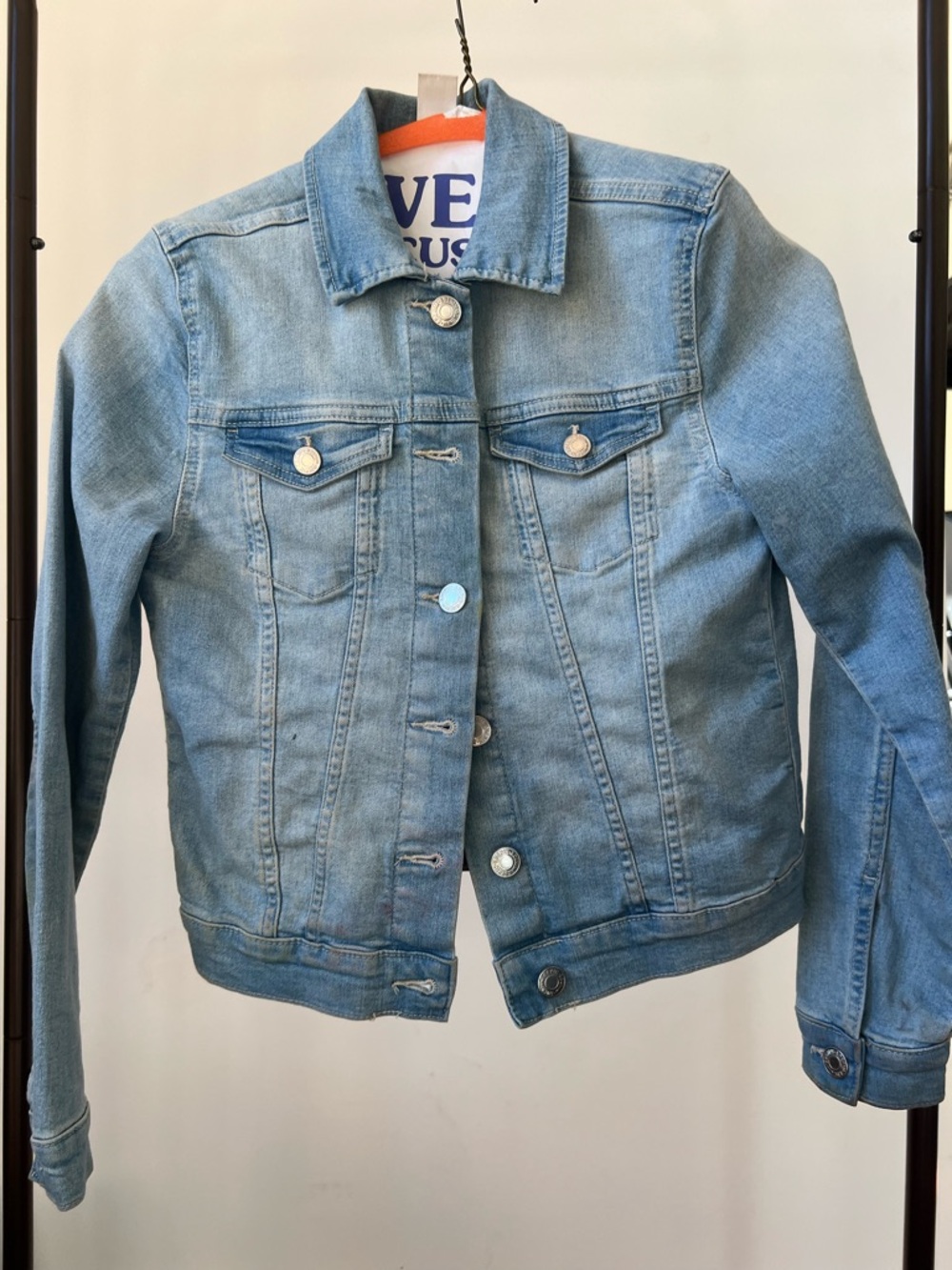H&M Light Blue Denim Jean Jacket